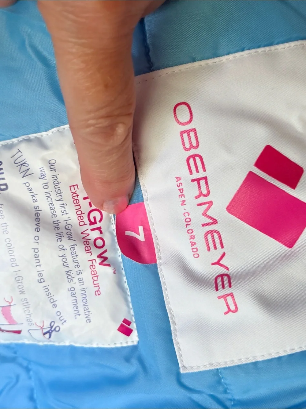 Kids Obermeyer Lissa Ski Jacket Pink, Purple, Teal, Yellow